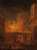 L'incendie de l'Hôtel-Dieu à París - Hubert Robert — vista de la obra
