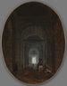 La cueva de Posillipo - Hubert Robert — vista de la obra