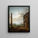 L'Obélisque - Hubert Robert — cuadro enmarcado en la pared