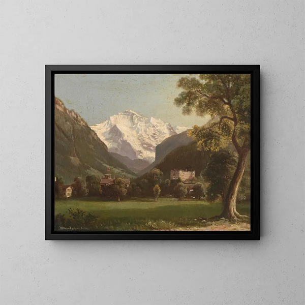Vierge - Hubert Sattler — cuadro enmarcado en la pared