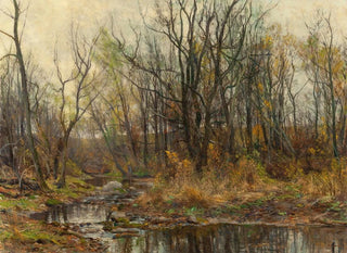 Hugh Bolton Jones - A Berkshire Brook in Autumn.webp