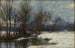 Winter Landscape Painting - Hugh Bolton Jones — artwork view