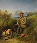 An American athlete - Hugh Newell — artwork view