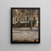 Une rue de Paris Étude de Montmartre - Hugo Birger — framed artwork on a wall