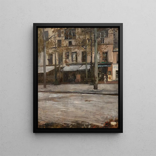 Hugo Birger - A Street in Paris Study from Montmartre.webp