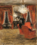 Interior painting of the Fürstenberg house by Electric Light - Hugo Birger — artwork view