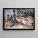 Desayuno durante la Feria en Granada Esquisse - Hugo Birger — cuadro enmarcado en la pared