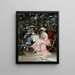 Sitting under the arbor - Hugo Birger — framed artwork on a wall