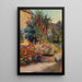Garden at Brioni - Hugo Charlemont — framed artwork on a wall