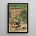 Garden Idyll Painting - Hugo Charlemont — framed artwork on a wall