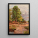 Old chestnut tree - Hugo Charlemont — framed artwork on a wall