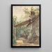 Deposit of Plants - Hugo Charlemont — framed artwork on a wall