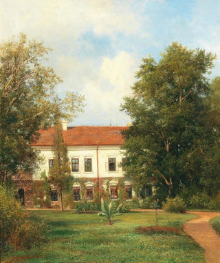 Hugo Charlemont - View of a Castle in Bohemia.webp