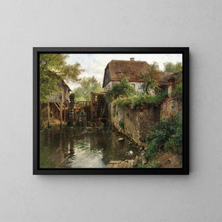 Hugo Darnaut - A Mill by a Creek.webp