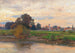 Evening landscape at Etzenhausen - Hugo Darnaut — artwork view