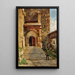 Montée vers l'église à Eisenerz - Hugo Darnaut — framed artwork on a wall