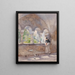 Cloître de l'abbaye cisterciense de Millstadt - Hugo Darnaut — cuadro enmarcado en la pared