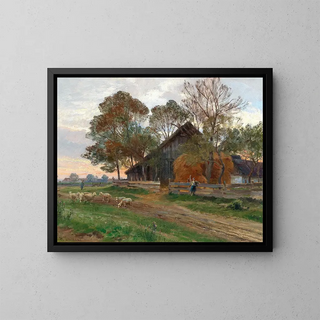 Motif de Plankenberg - Hugo Darnaut — cuadro enmarcado en la pared