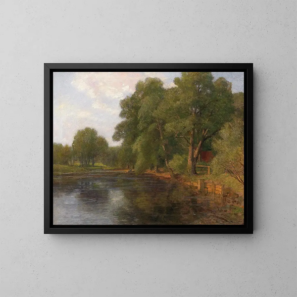 Motif à Plankenberg - Hugo Darnaut — framed artwork on a wall