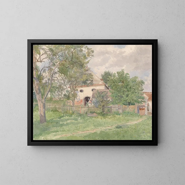 Plankenberg - Hugo Darnaut — framed artwork on a wall