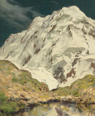 Hugo Hodiener - A View of the Grossglockner Region.webp