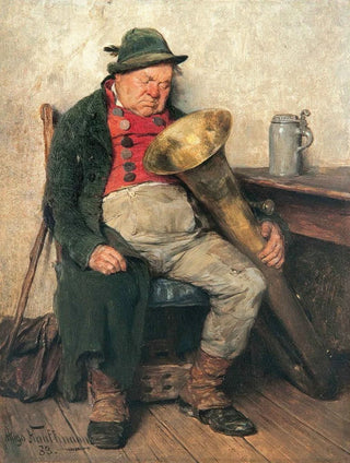 Hugo Kauffmann - Eingeschlafener Tubist.webp