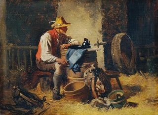 en la granja - Hugo Kauffmann — vista de la obra