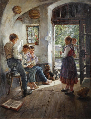 Hugo Lffler - Preparing For The Lesson.webp