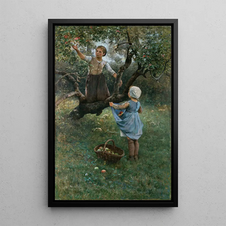 Hugo Salmson - Girls picking Fruit.webp