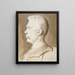 Albert Edelfelt after the sculpture by Ville Vallgren - Hugo Simberg — framed artwork on a wall