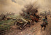 Campaign Artillery Painting under attack - Hugo Ungewitter — artwork view