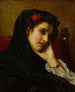 A Spanish Beauty - Hugues Merle — artwork view