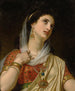 La reina Ester - Hugues Merle — vista de la obra
