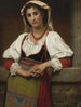 La chica napolitana - Hugues Merle — vista de la obra