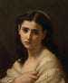 Pensamientos lejanos - Hugues Merle — vista de la obra