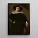 Retrato del cervecero de Ámsterdam Philips Denijs - Huygh Pietersz Voskuyl — cuadro enmarcado en la pared