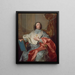 Charles de Saint-Albin, arzobispo de Cambrai - Hyacinthe Rigaud — cuadro enmarcado en la pared