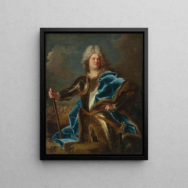 Hyacinthe Rigaud - Portrait of A Man Traditionally Called Claude Louis Hector Duc De Villars.webp