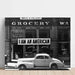 Soy un americano por Dorothea Lange | Decoración fotográfica en blanco y negro