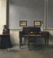 Ida en un interior con piano - Vilhelm Hammershøi — vista de la obra