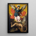 San Miguel Arcángel - Ignacio De Ries — cuadro enmarcado en la pared
