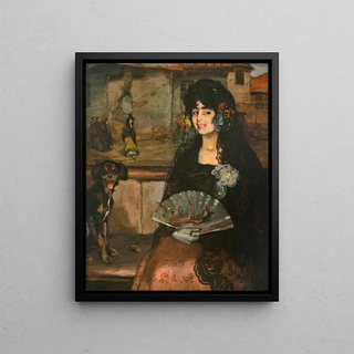 Ignacio Zuloaga - Gitana con Guantes con Perro.webp