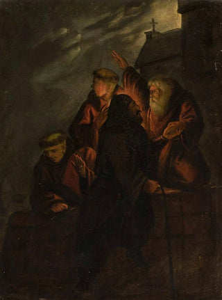 Ignacy Gierdziejewski - Priest Marek facilitates the escape of Wadysaw the Short.webp