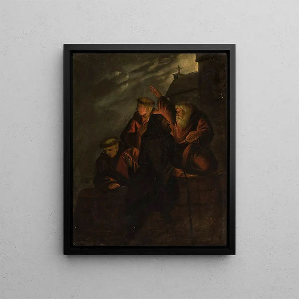 Ignacy Gierdziejewski - Priest Marek facilitates the escape of Wadysaw the Short.webp
