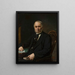 Retrato de Alexandre Preys - Ignacy Jasiński — cuadro enmarcado en la pared