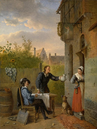 Ignatius Josephus Van Regemorter - Tavern Scene.webp