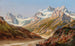 Paisaje de montaña de Silvretta con Schattenspitze y Eckhorn - Ignaz Dorn — vista de la obra