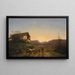 Ambiente de la tarde - Ignaz Raffalt — cuadro enmarcado en la pared