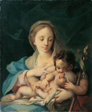Ignazio Stern - Maria mit dem Kind und dem Johannesknaben.webp