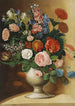 Jarrón con flores de jardín - Ignác Klimkovič — vista de la obra